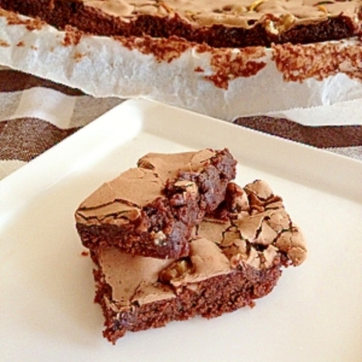 クイック チョコレートブラウニー レシピ 作り方 By 豪yukarin 楽天レシピ